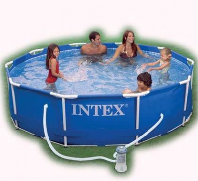 Photo of Intex Tubular Metal Framed Pool 3.05m x 76cm With Pump