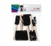 Bulk Pack 5 X Sponge Foam Tip Brushes - Pack of 10 Assorted Sizes Photo