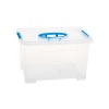 Bulk Pack 5 X Clear Plastic Storage Box - 5.5 L Photo