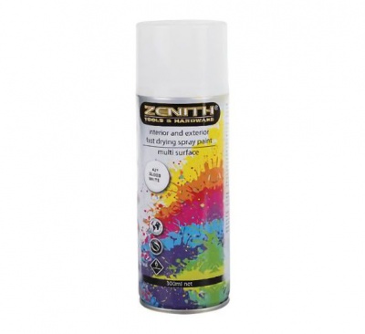 Photo of Bulk Pack 4x Spray-Paint Zenith 300ml Net Gloss-White