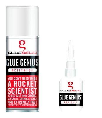 Photo of Glue Devil - Glue Genius 50gr/200ml Kit - White