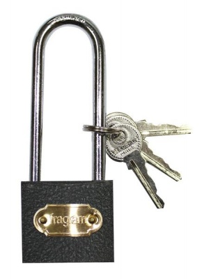 Photo of Cabinet Shop - Carded Padlock Iron Long Shackle - 40mm