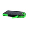 Solar Powerbank 4000mAh Black on Black Background Photo