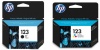 HP Ink 123 Combo Pack Black & Colour HP123/123 OEM Photo
