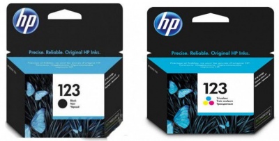 Photo of HP Ink 123 Combo Pack Black & Colour HP123/123 OEM