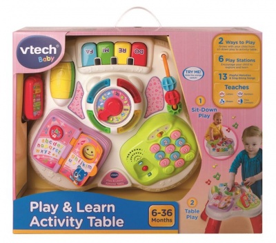Photo of V tech V-Tech Play & Learn Activity Table - Pink