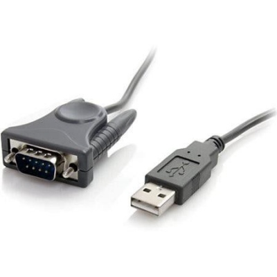 Photo of Y-105 USB To RS 232 Converter DB-9 Serial Cable Adapter for GPS/Printer/Modem/ISDN 9-pin Serial Port Connection