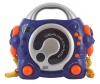 CD Player with 2 Microphones - Blue Photo