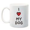 Qtees Africa I Love My Dog - White Printed Mug Photo