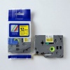 Brother Rappid TZ-631 Label Tape Cartridge - Laminated Black on Yellow Photo