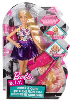 Photo of Barbie Crimp & Curl Swirl Doll