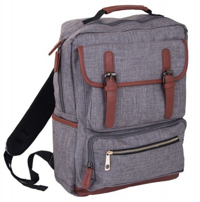 Photo of Marco Estate Laptop Backpack - Grey/Brown