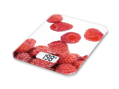 Photo of Beurer Design Kitchen Scale KS 19 Berry touch key operation