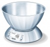 Beurer Kitchen Scale KS 54 With Large Stainless Steel Bowl Photo