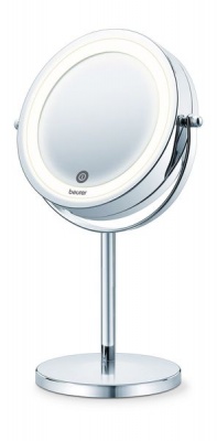 Photo of Beurer Mirror with LED Lights and 7x Magnification: Makeup Mirror BS 55