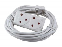 5M Extension Cord With 2 Sockets