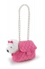 Trudi Pets Maltese Pink Bag Plush Photo