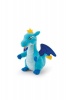 Trudi Fantasy Mini Dragon Plush - Light Blue 14cm Photo