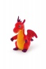 Trudi Fantasy Mini Dragon Plush - Orange 14cm Photo