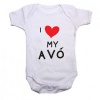 I Love My Avo Baby Grow Onesie Photo
