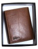 Fino Top Grain Genuine Leather Wallet In Gift Box Sk-Bd1602 Photo