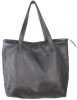 King Kong Leather Shopper Bag - Black Photo