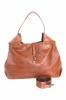 King Kong Leather Soft Leather Tote Bag - Pecan Photo