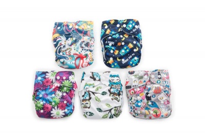 Photo of Fancypants All-in-One Cloth Nappy - Hoot