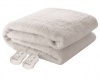 Pure Pleasure Sherpa Fleece Queen Extra Length Fitted Electric Blanket Photo