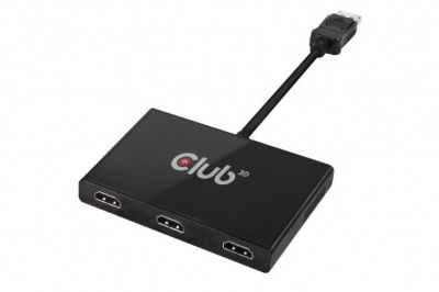 Photo of Club 3D MST Hub Displayport Triple HDMI Monitor Adapter