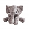 Stuffed Elephant Plush Pillow - Grey Photo