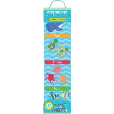 Photo of Sof Shapes Memory Match Bath Cards: Ocean Counting