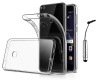 Slim Fit Protective Case Transparent Soft Back for Huawei P8 Lite Cellphone Cellphone Photo