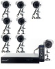 8 Channel CCTV Security Camera System DVR Kit with Internet 3G Phone Viewing & HDMI Photo