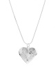 Unexpected Box Silver Heart Locket Necklace Photo