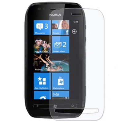 Photo of Nokia Premium Anitishock Protector Tempered Glass For Lumia 710 Cellphone