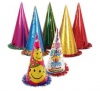 Bulk Pack 20 X Assorted Cone Hat with Tinsel 37cm Photo