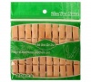 Bulk Pack 15 X Bamboo Clothes Pegs Pack of 20 Photo