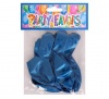 Bulk Pack 12 X Balloon Suitable For Helium 25cm 6 Piece Pack Metallic - Blue Photo