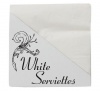 Bulk Pack 10 X Plain White 2Ply Serviette 33cm Pack of 40 Photo