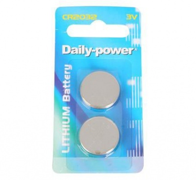 Photo of Bulk Pack 10 X Daily Power Lithium Cr2032 Card of 2 Batteries
