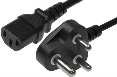 Photo of DW 1.5 Meter PC or HDTV Power Cable 3-Pin SA Electrical Plug to Kettle Cord