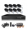 CCTV Direct - 8 Channel cctv camera system - Perfect security cameras with internet & phone viewing Photo