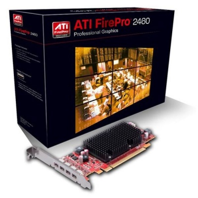 Photo of Sapphire Firepro 2460 - For Professional 2D Commerical Graphics - 4X Outputs