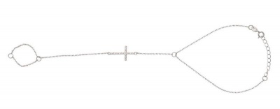 Photo of Art Jewellers 925 Sterling Silver Ladies Slave Chain Bracelet - AR11330
