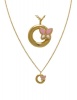 9Ct/925 Gold Fusion Butterfly Circle Of Life Pendant With Chain Photo