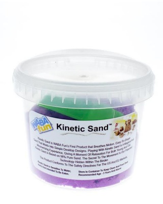 Photo of Waba Fun Kinetic Sand 800g with Mould - Purple