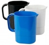 Bulk Pack 10 x Plastic Milk Sachet Jug - Holds 1 Litre Photo