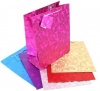 Bulk Pack 10 x Large Metallic Gift Bags - Assorted Photo