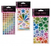 Bulk Pack 8 x 3D Gel Stickers - Assorted Photo
